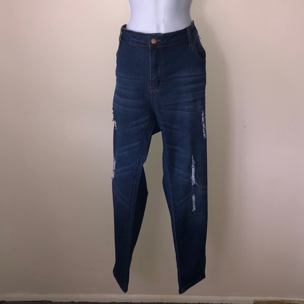 Denim Ripped Jeans